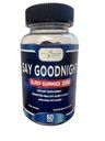 Say Goodnight Melatonin Gummies - Melatonin 2mg, Passionflower, mai promouvoir un cycle de sommeil sain, non-formage de bébé, ingrédients naturels, mai aider à calmer et détendre le corps, 60 Gummies