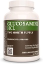 Remèdes Nutrition Glucosamine HCL=1 000 mg, 60 Capsules végétaliennes Complément alimentaire=2 mois