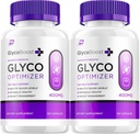 Glyco Boost Capsules, GlycoBoost Advanced Supplement, toute la formule naturelle pour maintenir des niveaux de santé, formule de force maximale, Glyco Optimizer Capsules Avis (2 Pack - 120 Capsules)