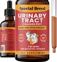 Traitement de l'infection urinaire des chats et des chiens - supplément UTI de canneberge, soutien du rein et de la vésicule, 2 oz