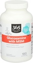 365 par Marché des aliments entiers, Glucosamine avec MSM, 180 Capsules