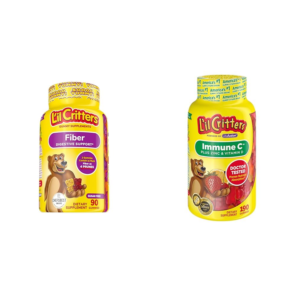 Supplément Gummy quotidien pour les enfants, pour le soutien digestif, les arômes de baies et de citrons et le supplément gummy quotidien pour les enfants C, pour la vitamine C, D et zinc pour le soutien immunitaire