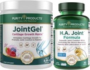 Produits de pureté JointGel (Berry Flavor) + HA Joint Formula Bundle Bioactive Collagen Peptides + MSM - supporte la fonction de joint + flexibilité tout en fortifiant le cartilage de joint - acide hyaluronique +Plus