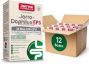 Formules de Jarrow Jarro-Dophilus EPS Probiotics 25 Million CFU pour le soutien du trac intestinal, suppléments de probiotiques de santé Gut pour les femmes et les hommes, 60 capsules de légumes, jusqu'à 60 jours d'approvisionnement, 12 paquets