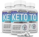 (3 Pack) Ketogenix Keto Pills 1275MG Nouvelle formule et améliorée contient du vinaigre de cidre de pomme huile d'olive extra vierge en poudre Feuille de thé verte 180 Capsules