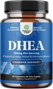 Supplément DHEA pour les femmes et les hommes - pur DHEA 100mg pour l'équilibre hormonal, améliore la stabilité de l'humeur, la fonction cérébrale, le système immunitaire, l'énergie et la fertilité - Capsules de déshydroépiandrostérone pour adultes - 60 Ct