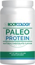 Rootcology by Dr. Izabella Wentz | Paleo Protein | Hydrolyzed Beef Protein Powder 21g Protein per Serving with MCT & Stevia | Dairy-Free and Soy-Free | Natural Chocolate Flavor | 885g / 30 Servings