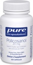 Encapsulations pures Policosanol 20 mg Un supplément hypoallergénique soutient le métabolisme lipidique sain et la fonction cardiovasculaire.