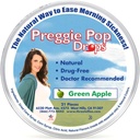 Trois Lollies Preggie Pop Drops, Pomme Verte Naturelle, 21 Compte