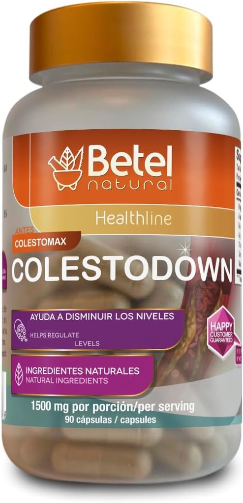 Betel Natural Colestomax Capsules Healthy Cholesterol Levels - 90 Capsules