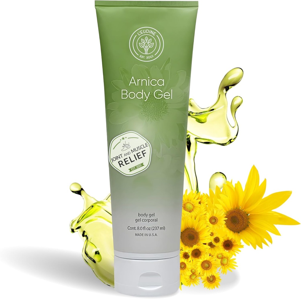 Gel de contusion d'Arnica - Gel d'Arnica Résistance maximale pour les contusions et gonflements - Crème de contusion rapide pour le traitement de la douleur musculaire - Formule naturelle, 8 Fl Oz