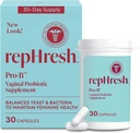 RepHresh Pro-B Probiotique pour les femmes, Supplément probiotique pour les femmes, 30 capsules orales