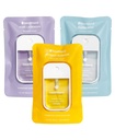 Touchland Power Mist Hydrating Hand Sanitizer Spray, ensemble de trios BLOSSOM (Lavande, Vanille, Eau de pluie), 1 FL. OZ. Taille de voyage (ensemble de 3)