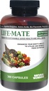 Natural Wonders Life Mate – Multivitamin Supplement – Multivitamines prénatales pour les femmes avec un soutien nutritionnel et immunitaire – Suppléments énergétiques pour les hommes et les femmes (360 capsules)