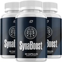 SynaBoost Capsules de supplément Cerveau – Formule de force maximale tout naturel pour la mémoire améliorée et les pilules de focus, Syna Boost Support et critiques (3 Pack – 180 Capsules)