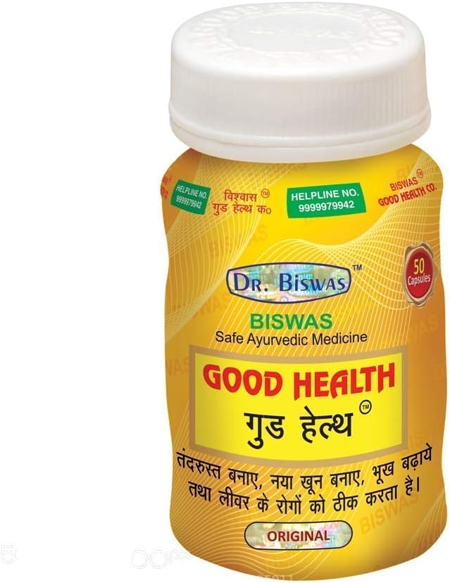 Dr Biswas Ayurvedic Bonne Santé Capsule - 50 Capsules