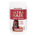 Natures Plus Épaisseur de cheveux ultra - 1 lb, Secouée de protéines capillaires - Vanille française - Supplément de croissance des cheveux sains avec vitamines et minéraux - Non-OGM, sans gluten - 16 portions