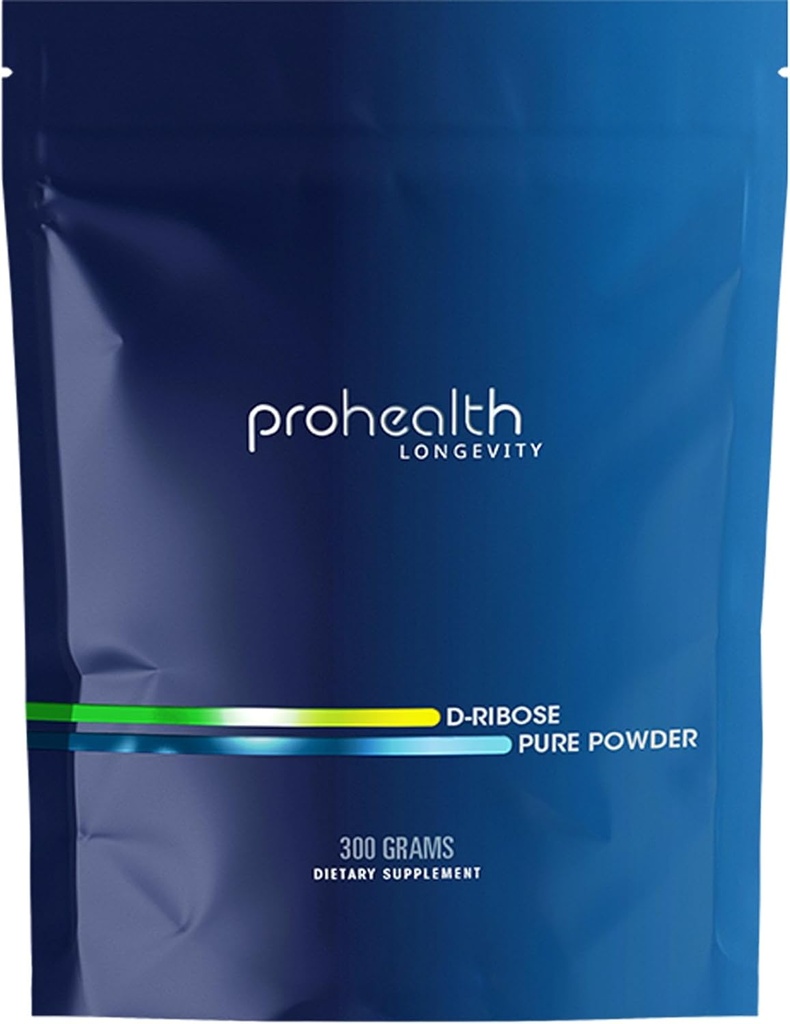 ProHealth D-Ribose (300 Grams) aide à restaurer + soutenir l'énergie.