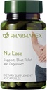 Nu Skin - Nu Ease Digestive Supplement Relief de Bloating, Dietary Supplement Extraits naturels de plantes, Non-Laxative Supplement antioxydant, Gut Support Supplement pour les femmes (30 Capsules)