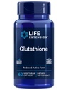 Extension de la durée de vie Glutathion 500 mg – Glutathion Capsules, supplément antioxydant, stress oxydatif, forme réduite active – sans gluten, non OGM, végétarien – 60 capsules