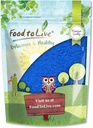 Nourriture en poudre de spiruline bleue vivante, 4 onces — Extrait d'algues bleu-vert pure, casher, végétalien, non irradié, riche en phycocyanine, idéal pour les jus, smoothies, shakes, boissons et colorants alimentaires