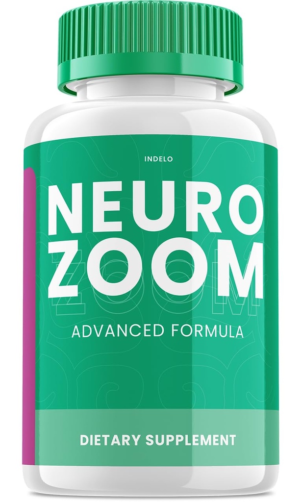 Neuro Zoom Supplément Brain Boost, Neuro Zoom Advanced Memory Support Formula, Neuro Zoom Pills Nootropic pour réduire le brouillard cérébral, Neuro Zoom pour stimuler la mémoire, NeuroZoom Reviews (60 Capsules)