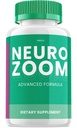 Neuro Zoom Supplément Brain Boost, Neuro Zoom Advanced Memory Support Formula, Neuro Zoom Pills Nootropic pour réduire le brouillard cérébral, Neuro Zoom pour stimuler la mémoire, NeuroZoom Reviews (60 Capsules)