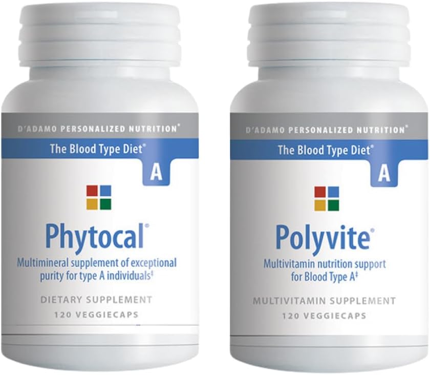 D'Adamo Personalized Nutrition - Optimal Health Stack (Blood Type A)