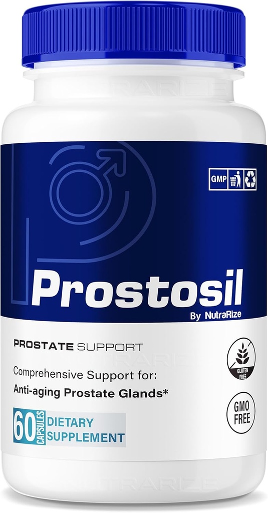 Prostosil Capsules, toute la formule naturelle pour le soutien de la santé de la prostate, supplément à base de plantes de résistance maximale pour le contrôle et la santé globale, Prosto SIL Vitamine Pills Official Review (60 capsules)