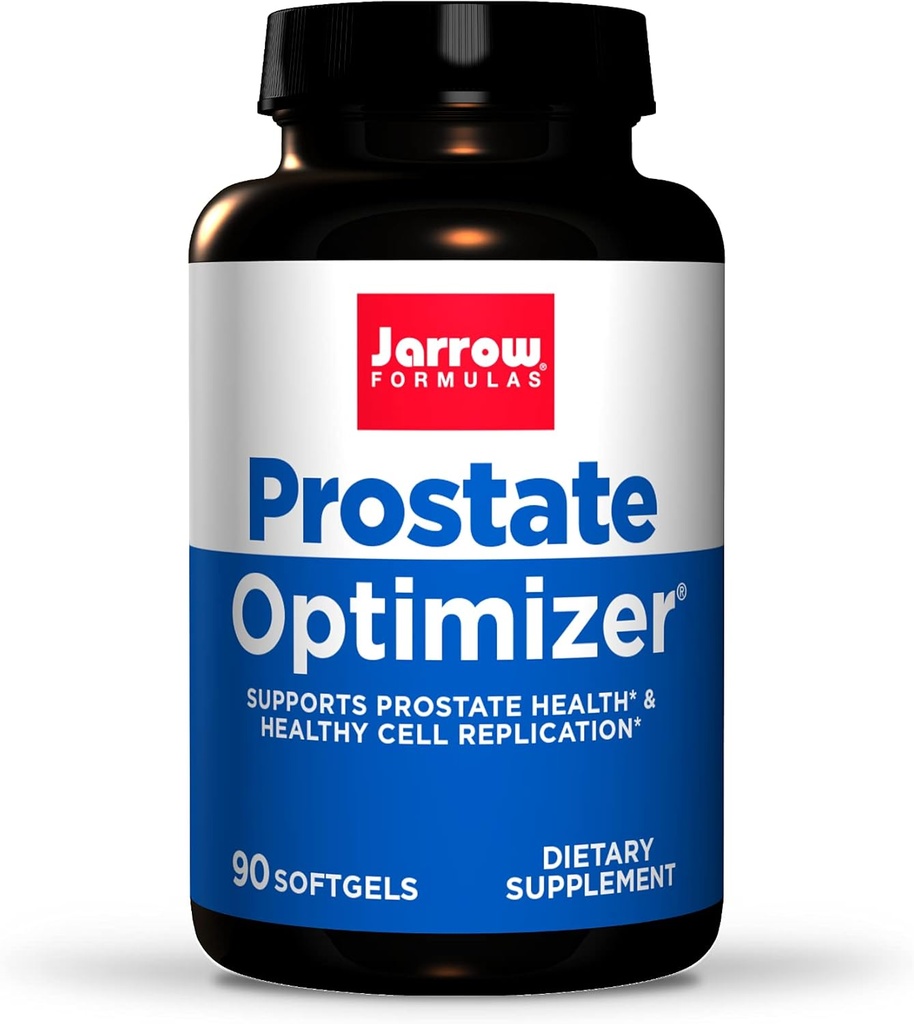 Prostate Optimizer - 90 Softgels - Soutient la santé de la prostate, la fonction Bladder et le flux urinaire - Réplication cellulaire saine - 30 portions
