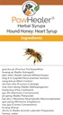 PawHealer® Honey Hound: Sirop cardiaque - Remède à base de plantes pour la toux du chien - 5 fl oz - Suppresseur - Remède à base de plantes - Gagnage et...