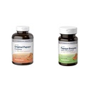 American Health Papaya Enzyme digestive Comprimés à croquer - Numéro 600 original et avec chlorophylle 100 Numéro 100