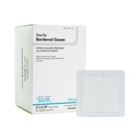 DermaRite's Stérile Borded Gauze Dressing with Adhesive Border - Matériau souple non linté, Premier-Aid, emballé individuellement - 2 po x 3-3/4 po, 1 Compte, 50 Packs, 50 Total