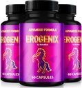 (3 Pack) Erogenix Capsules, Débloquer votre performance maximale, tout supplément naturel pour soutenir l'énergie longue durée et la santé globale, Ero Genix Avis officiels (180 Capsules)