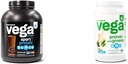 Chocolat en poudre de protéines végétaliennes de prime Vega Sport(45 portions) 30g Protéines et protéines végétales et vertes Poudre de protéines, Vanille - 20g Protéines végétales et légumes