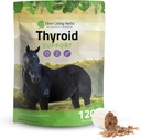 Support Thyroïde pour Chevaux – supplément Cheval Herbal pour la fonction normale de thyroïde, équilibre hormonal et métabolisme sain avec la mousse irlandaise, Kelp, persil – 120 jours d'approvisionnement