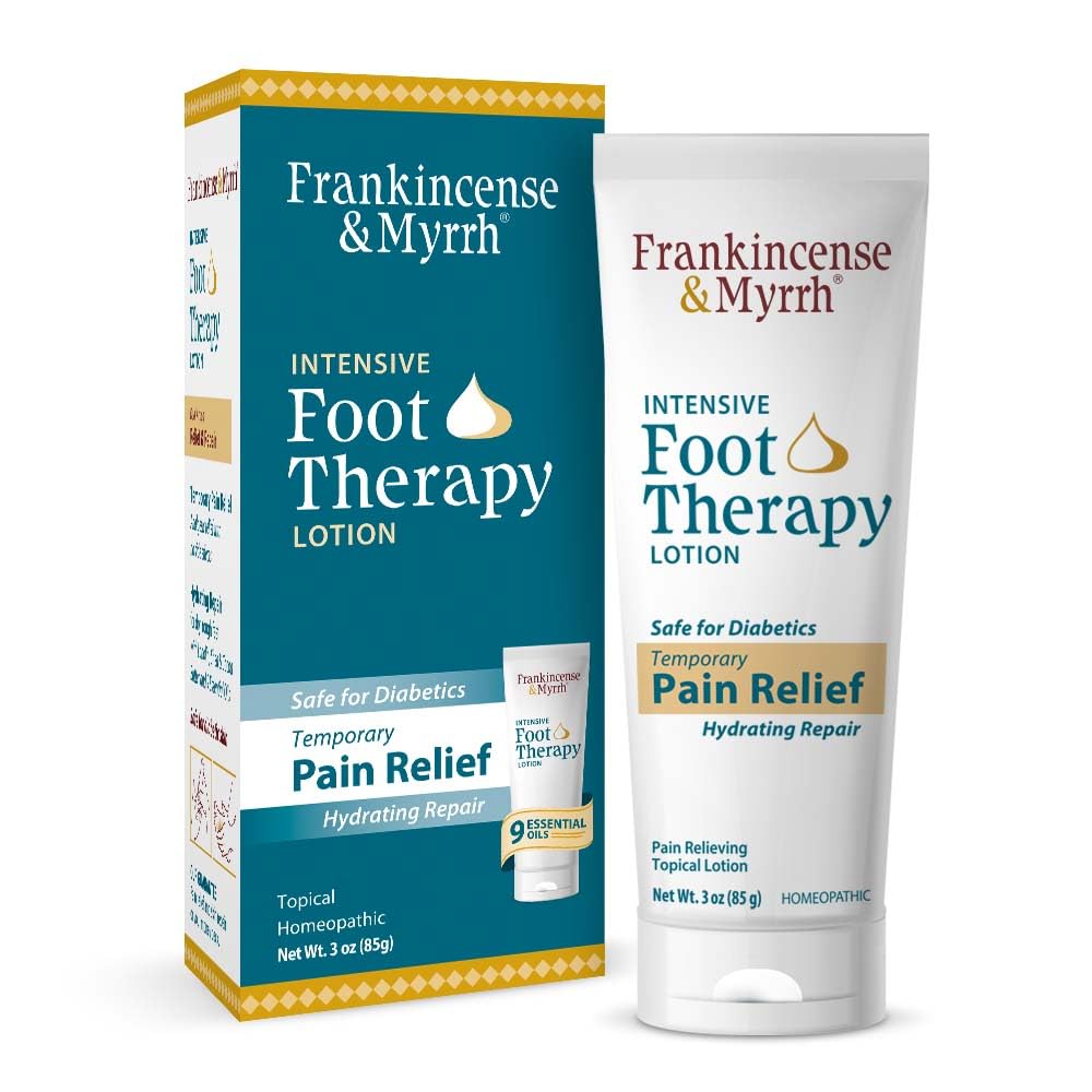 Crème de soulagement de la douleur du pied Frankincense et Myrrhe - Lotion de thérapie intensive du pied - Crème de soulagement de la douleur nerveuse diabétique