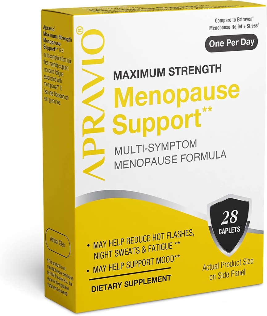 Menopause Support, Menopause Relief for Women, Reduce Hot Flashes, Night Sweats & Mood Swings, Maximum Strength Hormone Balance, 28ct
