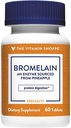 La vitamine Shoppe Bromelain 500MG et 2 000 GDU, soutient la digestion et l'absorption des protéines, Enzyme provenant d'ananas (60 capsules)