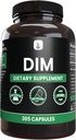 INGRÉDIENTS ORIGINAUX DE PURE Diindolylméthane (DIM) (365 Capsules) Pas de magnésium ou de poudre de riz, toujours pur, vérifié en laboratoire