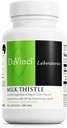DAVINCI Labs Thistle de lait - Supplément alimentaire pour soutenir la désintoxication et la fonction hépatique, la santé rénale et la digestion saine* - avec le chardon de lait et plus - Sans gluten - 90 capsules végétariennes
