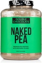 Pois NAKED - Double protéine de chocolat provenant des fermes américaines et canadiennes, cacao biologique, sucre de coco biologique - Pas d'OGM, pas de soja et sans gluten, aide à la croissance et à la récupération - 53 portions
