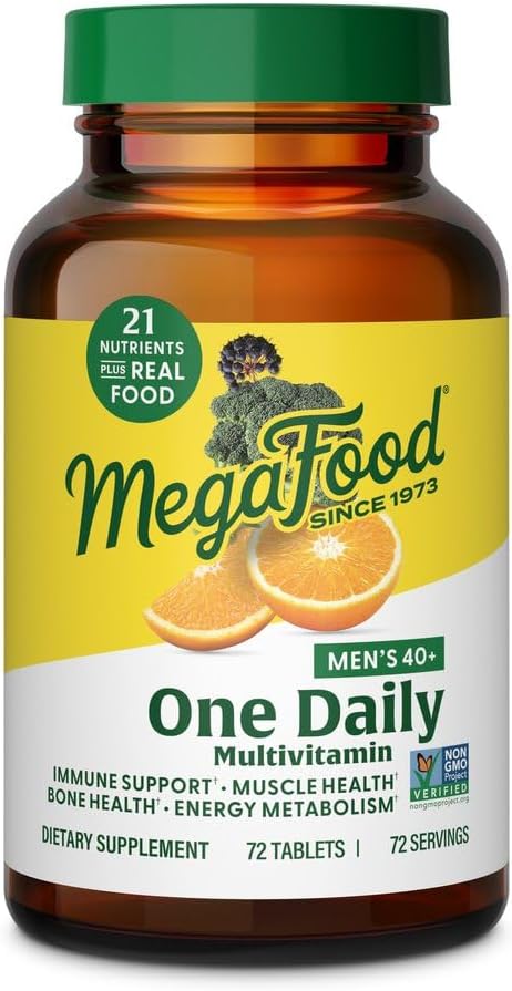 MEGAFOOD Men Over 40 One Daily, 72 CT
