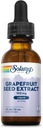 SOLARAY Graines de pamplemousse Extract Drops 100mg - Supplément Wellness Support - Des gouttes liquides pratiques, garantie de remboursement de 60 jours, laboratoire vérifié, environ 100 portions, 1 FL OZ