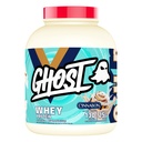 GHOST Poudre de protéines de lactosérum, cannelle - 5LB, 25G de protéines - Mélange de protéines de lactosérum, d'isolat, de concentré et d'hydrolysé - Après l'entraînement Shakes - Sans soja et sans gluten
