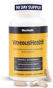 Macuhealth VitreousHealth Supplément oculaire fondé sur des données probantes - 90 capsules