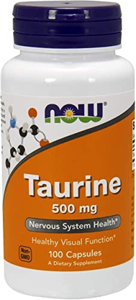 MAINTENANT ALIMENTS Taurine 500mg Capsules, 100 CT