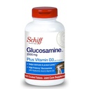 Schiff Glucosamine 2000mg avec vitamine D3 et acide hyaluronique, 150 comprimés - Supplément joint