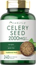 Carlyle Celery Capsules d'extraits de graines de 2000mg de $ 240 Count.