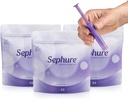 Easy-to-Use Suppository Applicator for Women and Men, Disposable Applicator for Suppositories for Constipation from Various Brands, 3-Pack, 30-Count, Size A2